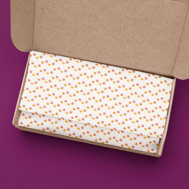 Papier Mousseline Bain de Bébé Feuilles d'Érable (Créateur téléchargé)