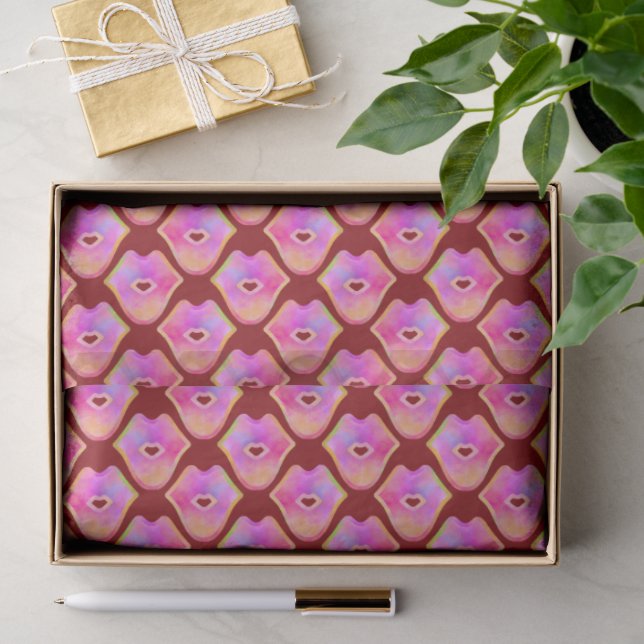 Papier Mousseline Baisers humides (Cadeau)