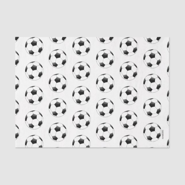 Papier Mousseline Bal de football HAMbWG (Recto)