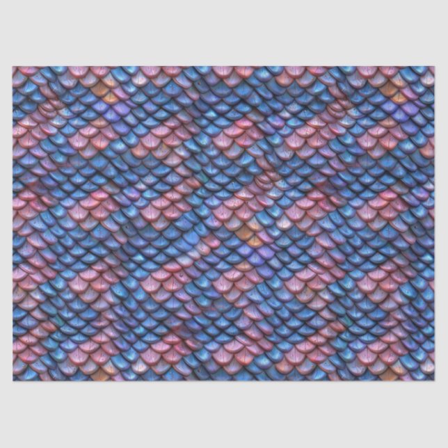 Papier Mousseline Balances de sirène Iridescente - 10 livres, 17 pou (Recto)