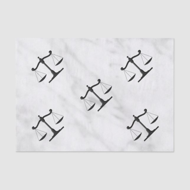 Papier Mousseline Balances en marbre (Recto)