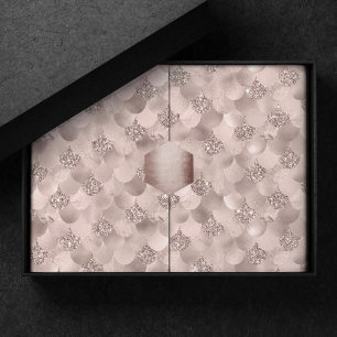 Papier Mousseline Balances Mermaid Posh Dusty Terracotta Peach She