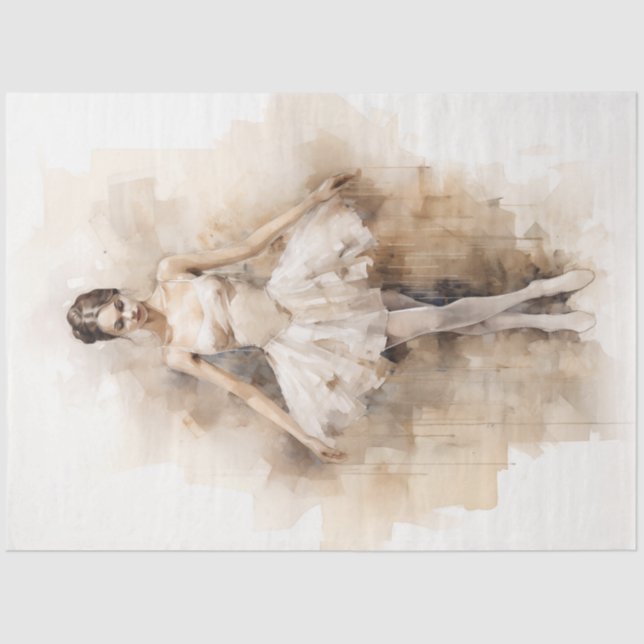 Papier Mousseline Ballerina (Recto)