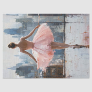 Papier Mousseline Ballerina dans le Découpage impressionniste de la 
