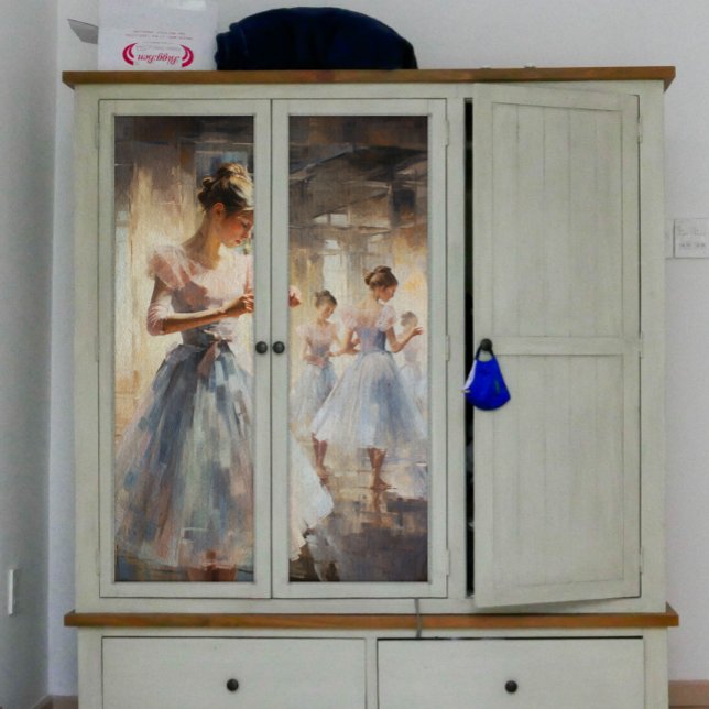 Papier Mousseline Ballerina Pratiquer Ses Déménagements Découpage (Créateur téléchargé)