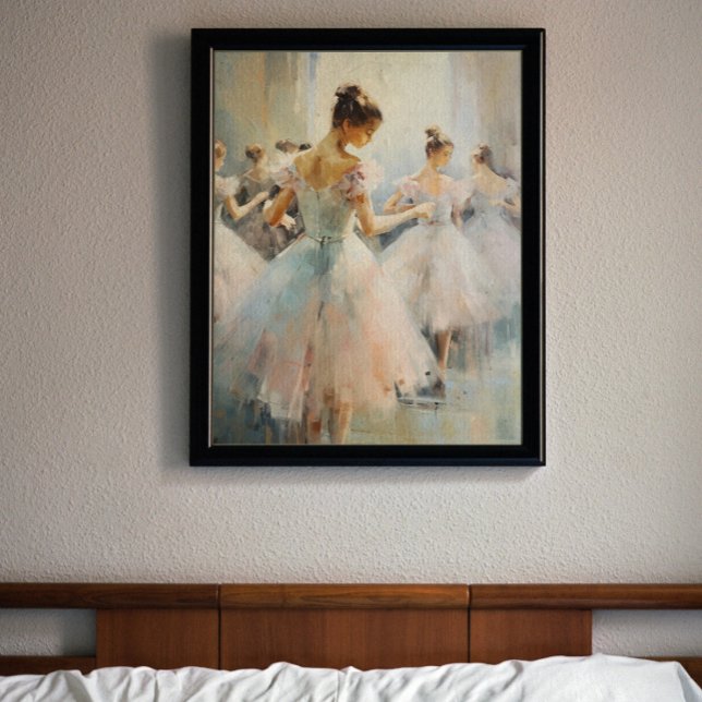 Papier Mousseline Ballerina Se Préparer Découpage (Créateur téléchargé)