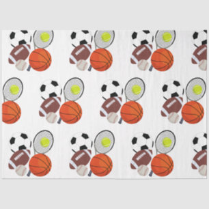 Papier Mousseline Balles sportives