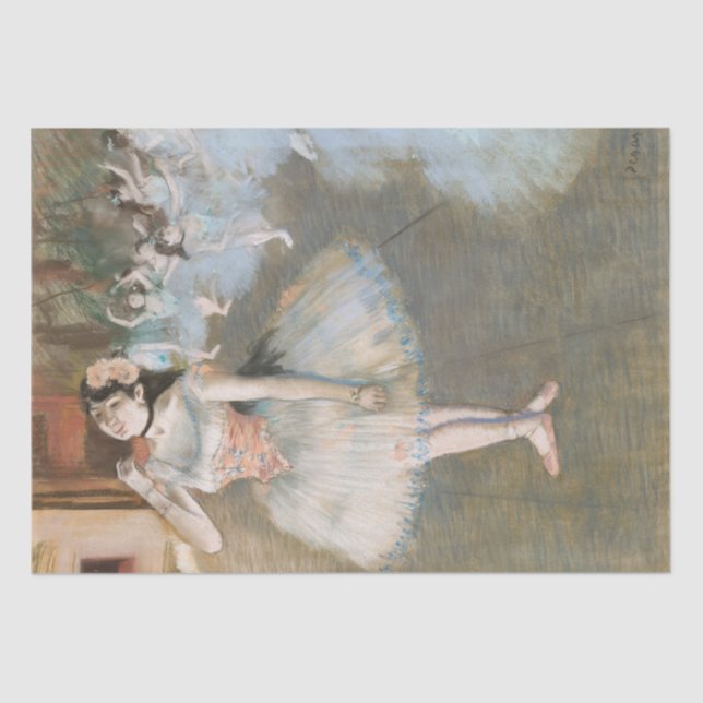 Papier Mousseline Ballet de découpage Le cadeau de l'enrobage étoile (Recto)