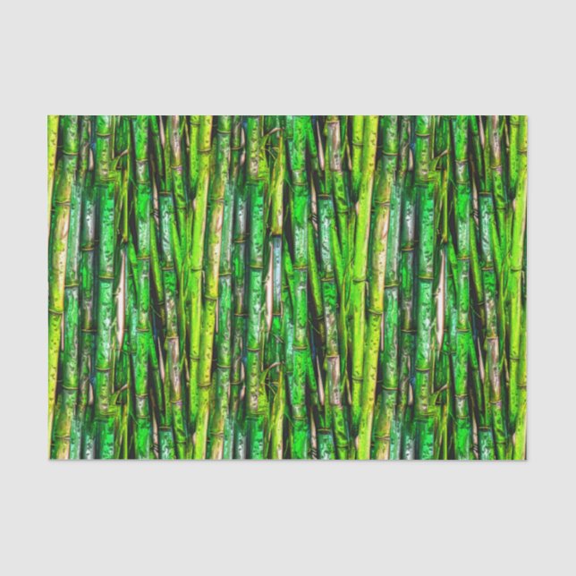 Papier Mousseline Bamboo Chrome 1 & 2 (Recto)