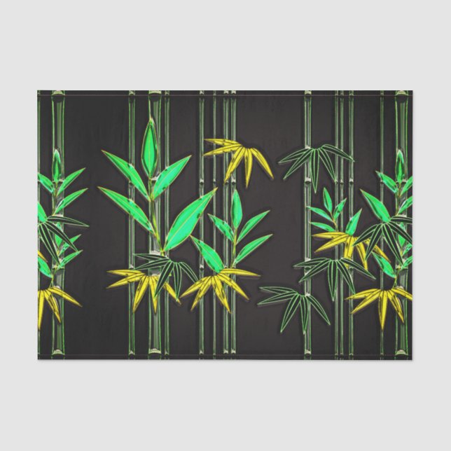 Papier Mousseline Bambou Art 3 (Recto)