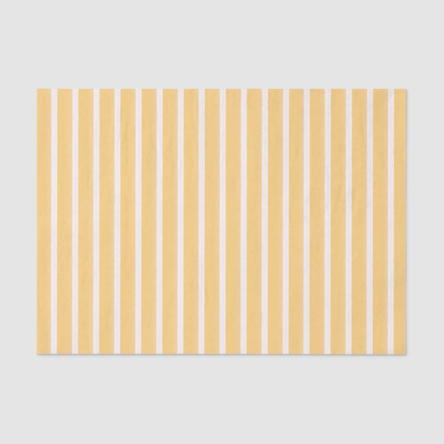 Papier Mousseline Bande blanche brillante jaune (Recto)