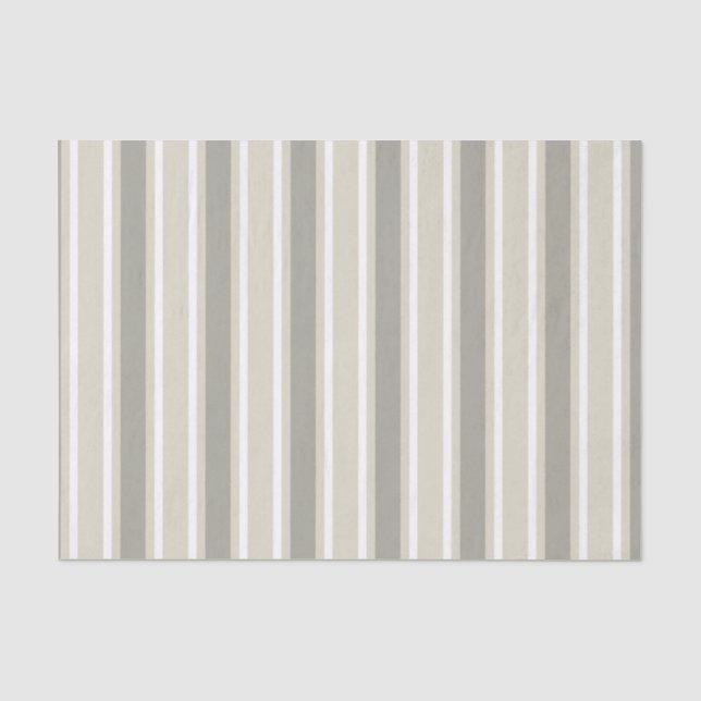 Papier Mousseline Bande de bonbons beige (Recto)