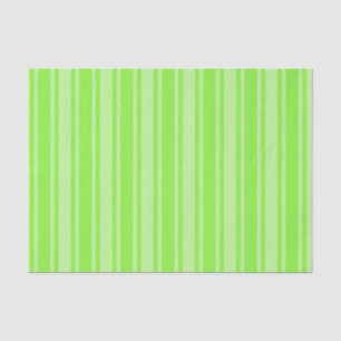Papier Mousseline Bandes de bonbons vert citron
