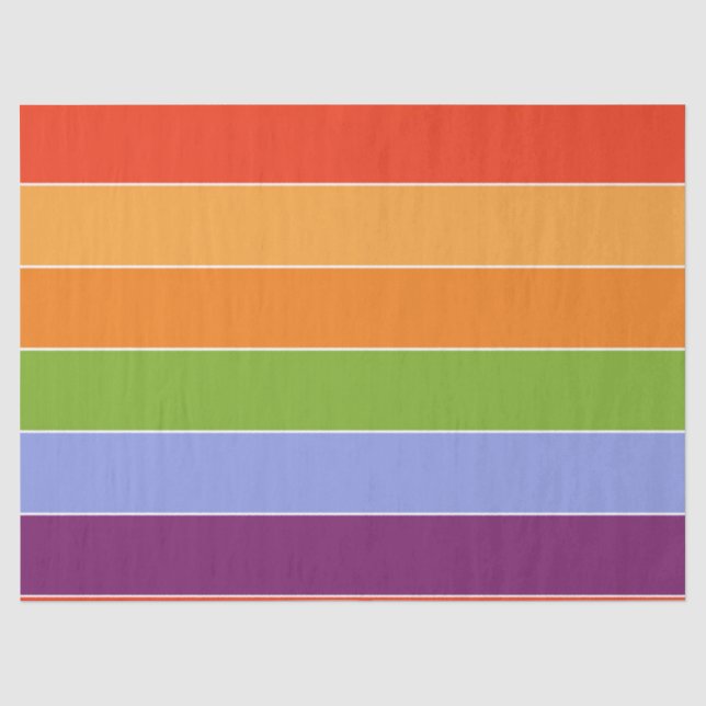 Papier Mousseline Bandes de couleurs d'art (Recto)