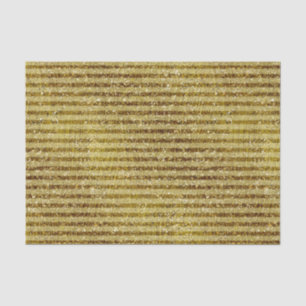 Papier Mousseline Bandes de Parties scintillant d'or