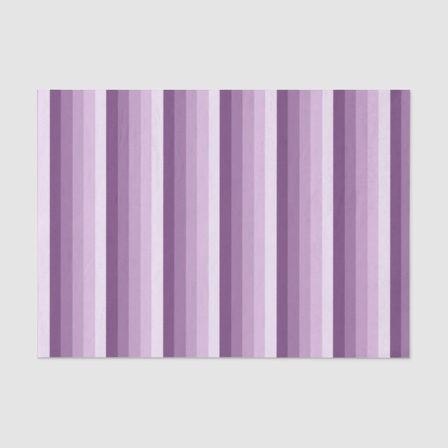 Papier Mousseline Bandes d'ombre prune violette (Recto)