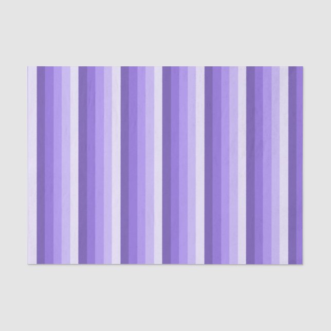 Papier Mousseline Bandes d'ombre violette (Recto)