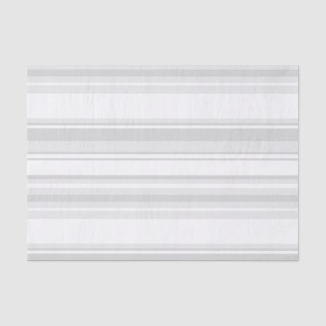 Papier Mousseline Bandes gris clair (Recto)