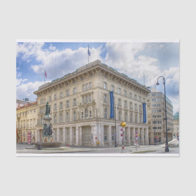 Papier Mousseline Banque Autriche Kunstforum (Recto)