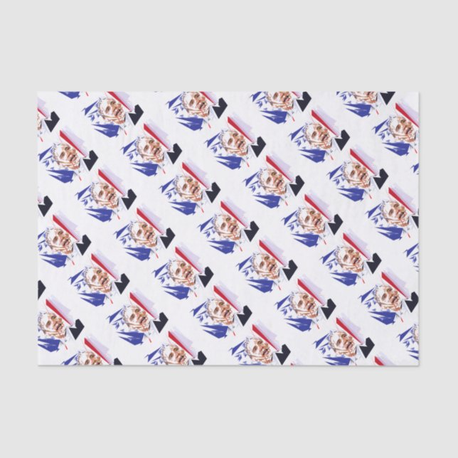 Papier Mousseline Barack Obama (Recto)