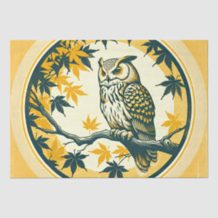 Papier Mousseline Barn Owl Nature Lovers Owls Tree Jour des terres