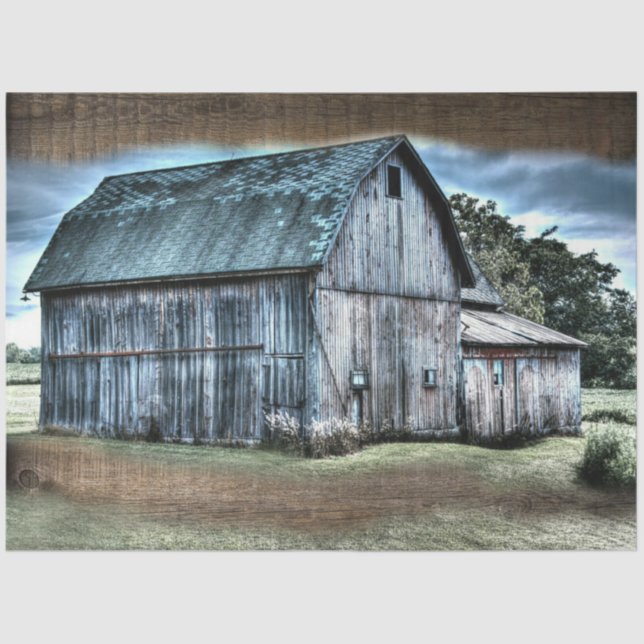 Papier Mousseline Barne Rustique (Recto)