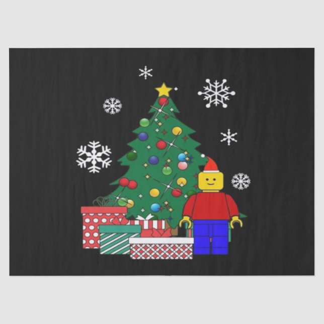 Papier Mousseline Baseball de l'arbre de Noël (Recto)