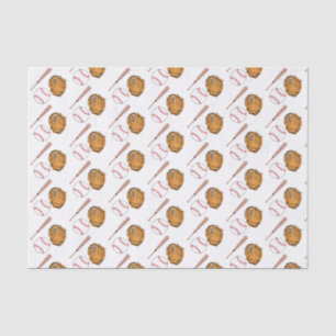 Papier Mousseline Baseball Sports Petit Rookie Boy Baby shower