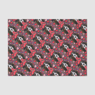 Papier Mousseline Basset Hound