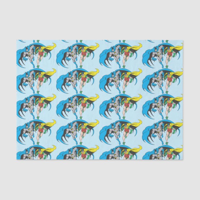 Papier Mousseline Batman & Robin (Recto)