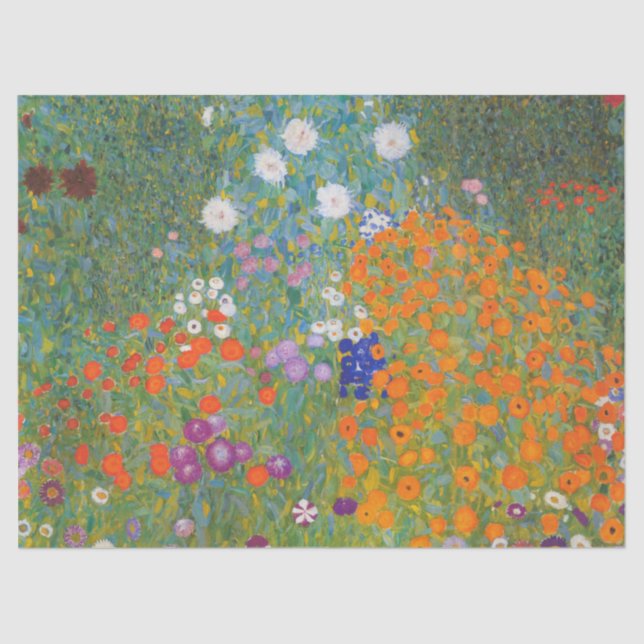 Papier Mousseline Bauerngarten - Gustav Klimt (Recto)