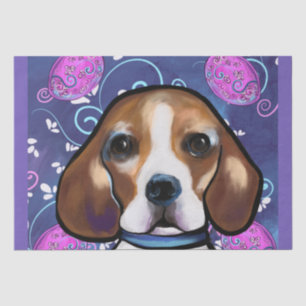 Papier Mousseline Beagle