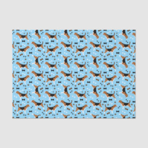 Papier Mousseline Beagle Motif chien mignon Beagle