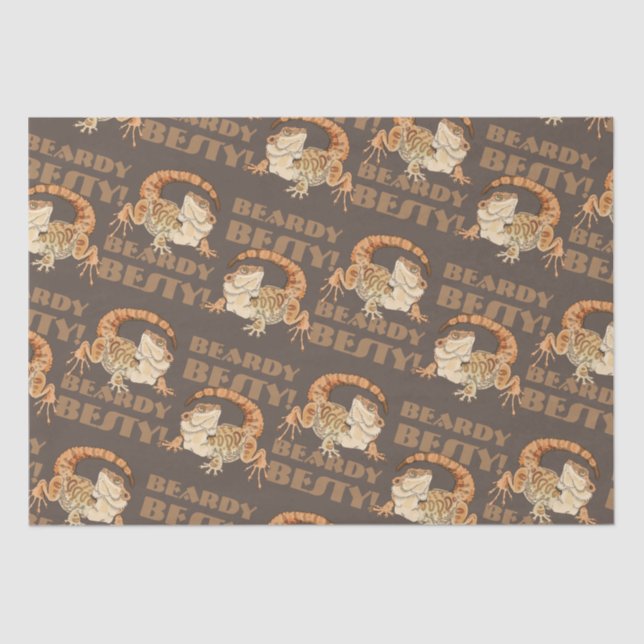 Papier Mousseline Beardie (Recto)