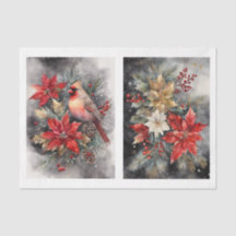 Beau cardinal 1 Découpage