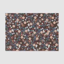 Beau papier de tissus floraux brillants