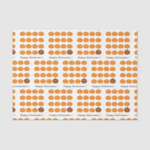 Papier Mousseline Beau Patch Citrouille Halloween