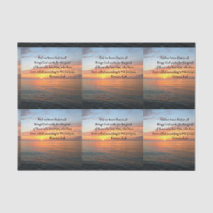 PAPIER MOUSSELINE BEAU ROMAINS 8:28 SLELES PHOTO