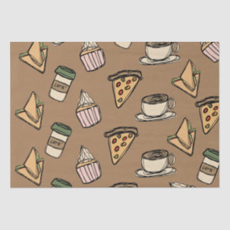 Papier Mousseline Beaucoup de nourriture