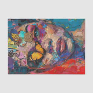 Papier Mousseline Beauté Abstraite8