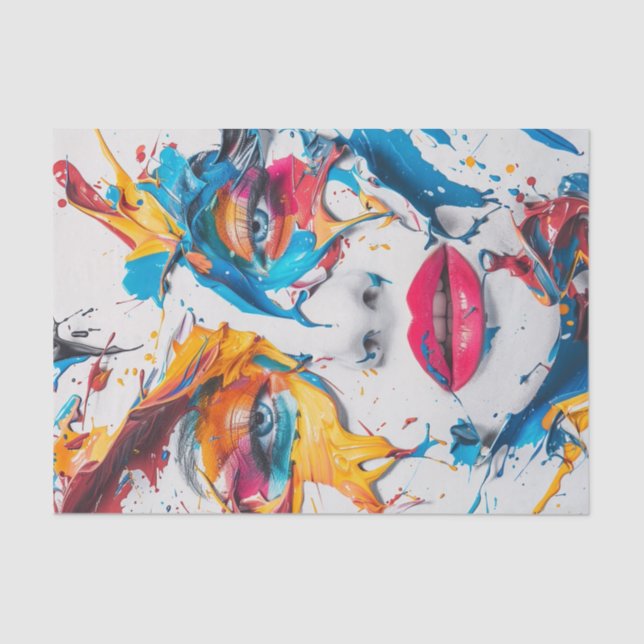 Papier Mousseline Beauté dans Color Splash1 (Recto)