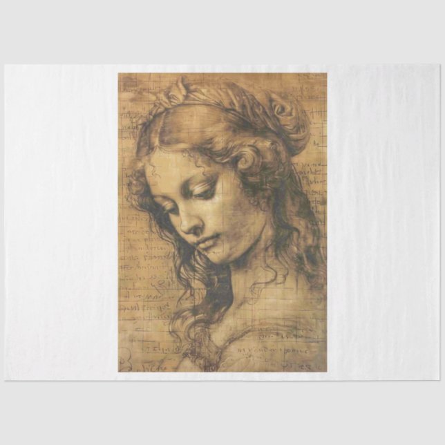 Papier Mousseline Beauté du Vieux Monde (Recto)