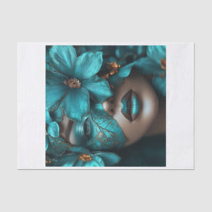 Papier Mousseline Beauté en fleurs3