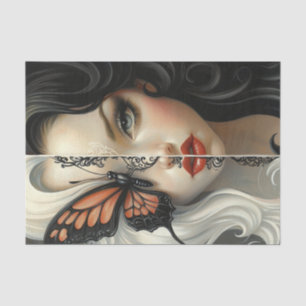 Papier Mousseline Beauté et papillons Blonde Edition20