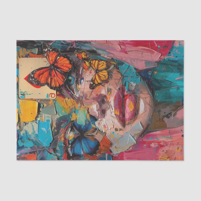 Papier Mousseline Beautés Abstraites4 (Recto)