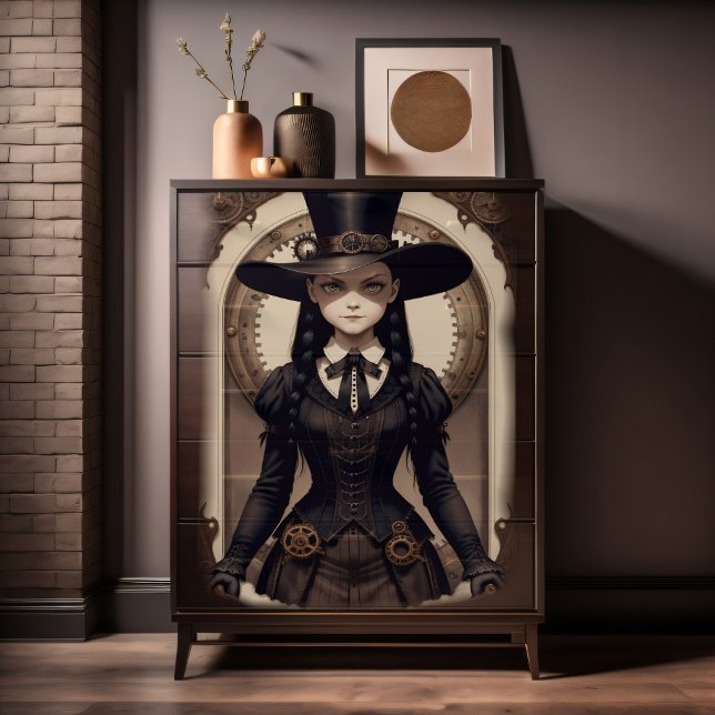 Papier Mousseline Beautiful Mercredi v5 OFDT Tissue paper (Créateur téléchargé)