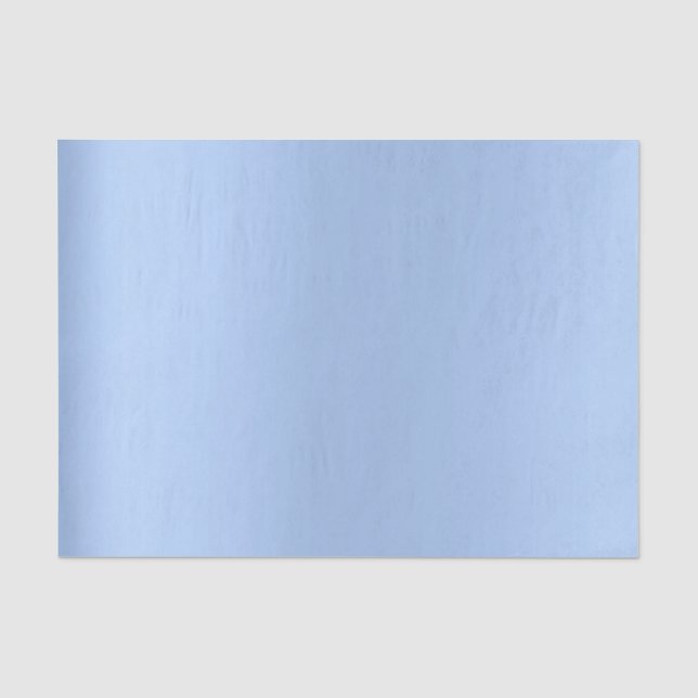 Papier Mousseline Bébé bleu Aqua Metallic (Recto)