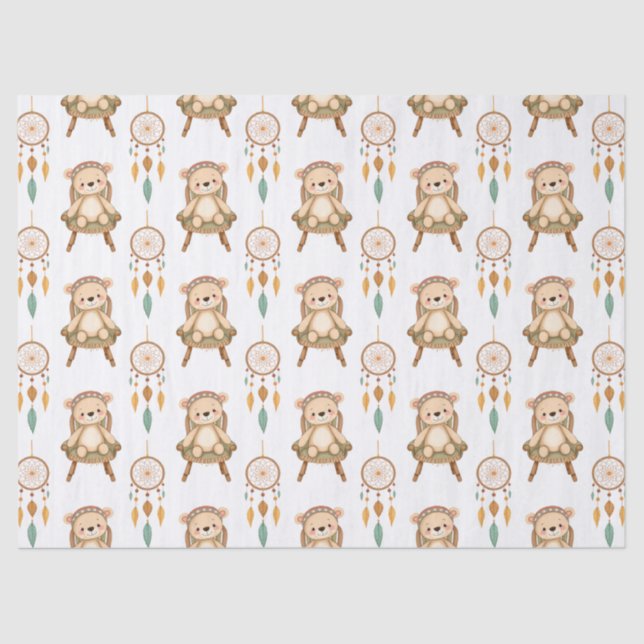 Papier Mousseline Bébé mignon (Recto)