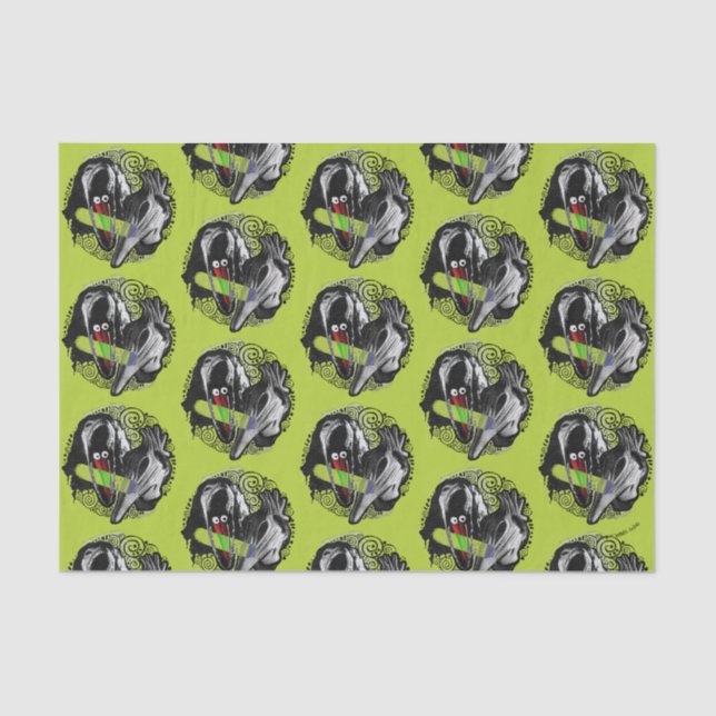 Papier Mousseline Beetlejus | Adam & Barbara Scary (Recto)