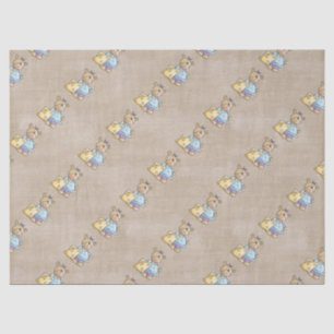 Papier Mousseline Bel ours de nounours de bébé